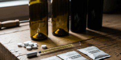 campden tablets and potassium sorbate packets next to wine b 20260331 083716