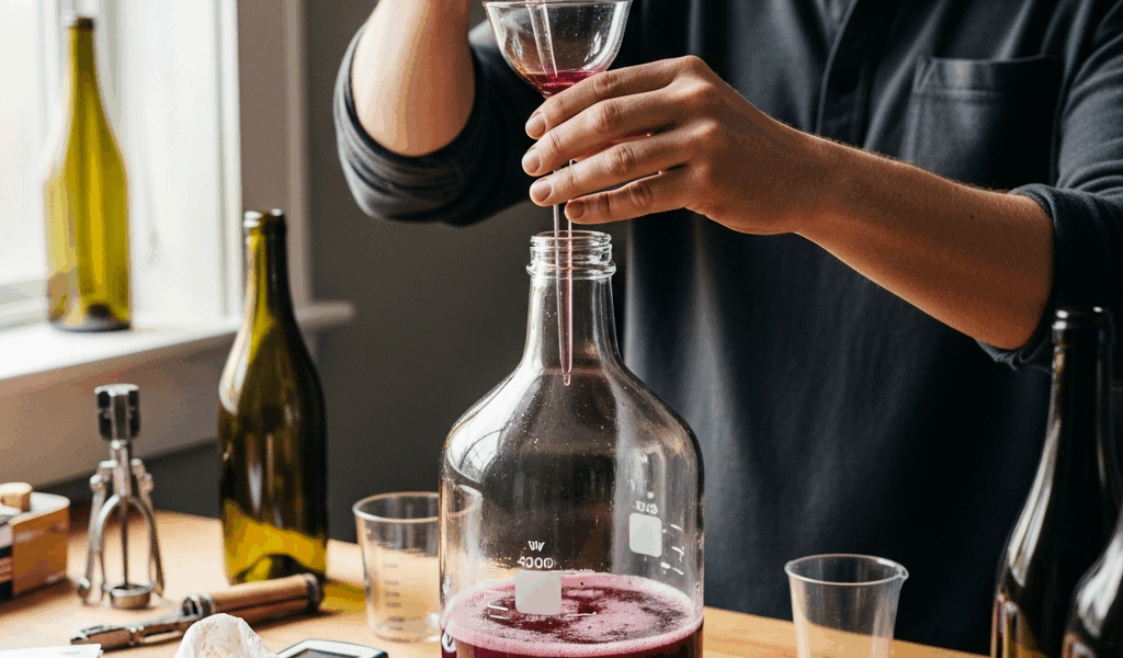 Professional photograph related to: Homemade Wine Stopped Fermenting? 6 Causes and How to Fix Each. 