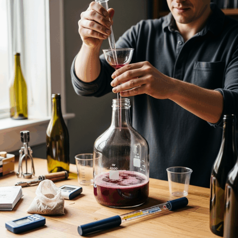 Professional photograph related to: Homemade Wine Stopped Fermenting? 6 Causes and How to Fix Each.