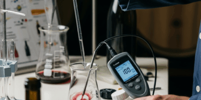 Professional photograph related to: Wine Acidity Too High or Too Low — How to Adjust TA and pH. High