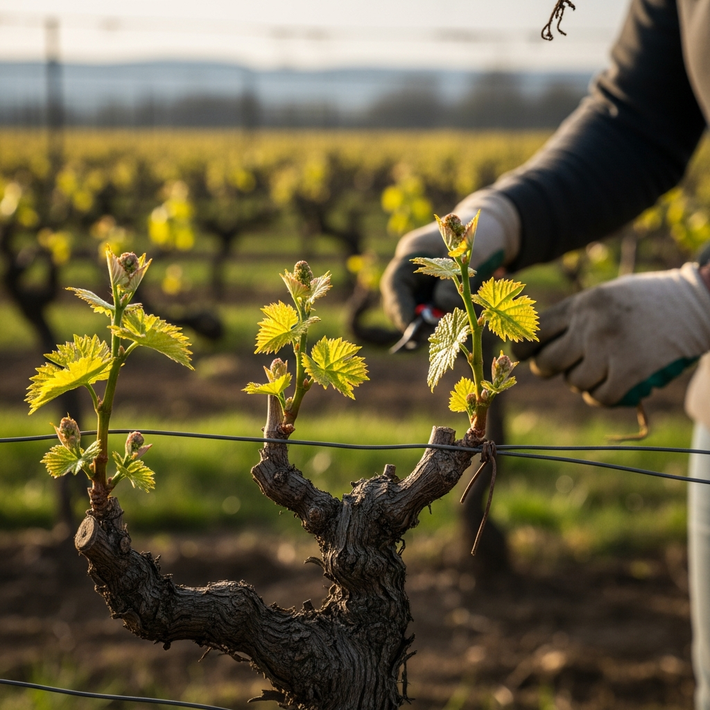 Spring Vineyard Care: Managing Vines from Bud Break Through Bloom