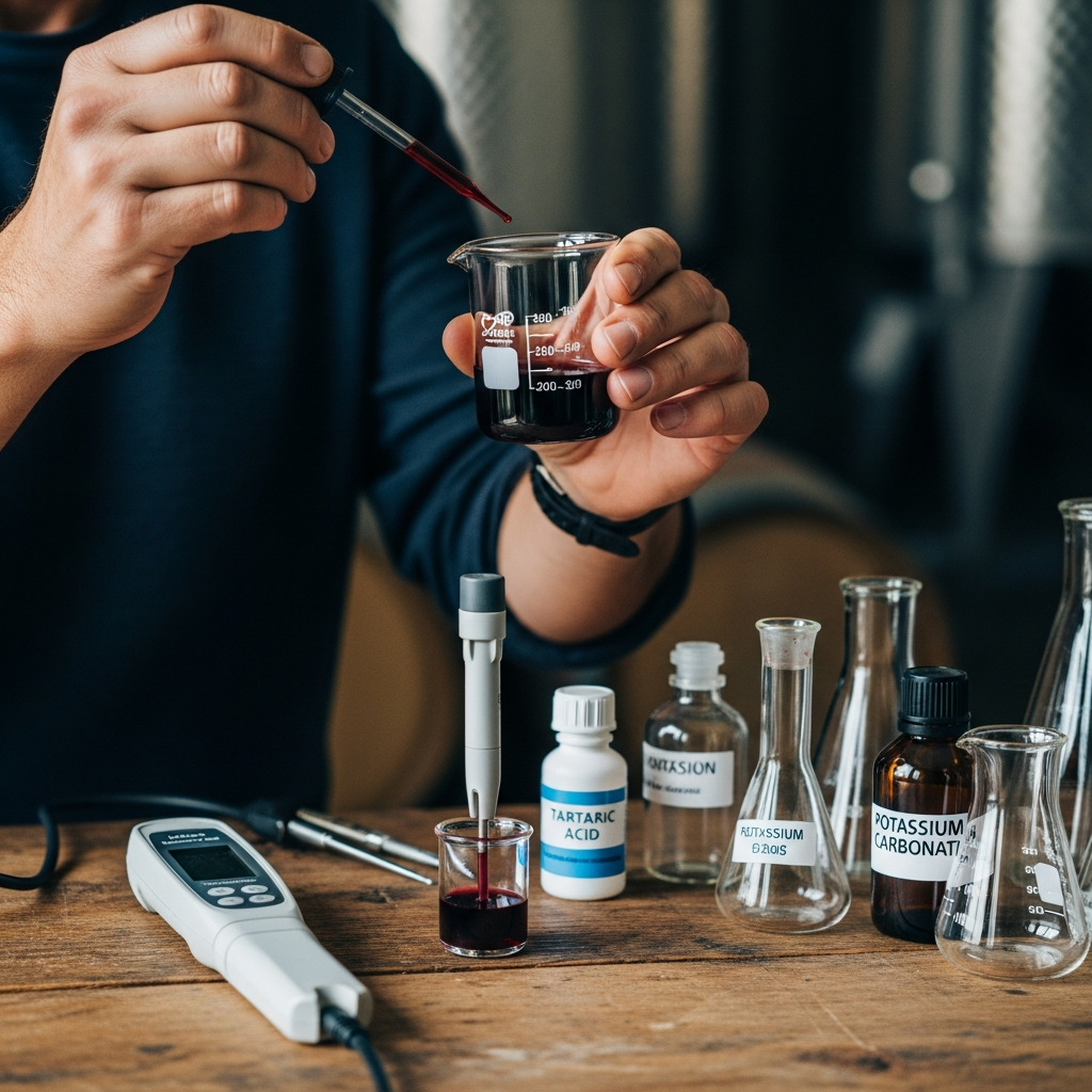 Wine Acidity Too High or Too Low — How to Adjust TA and pH