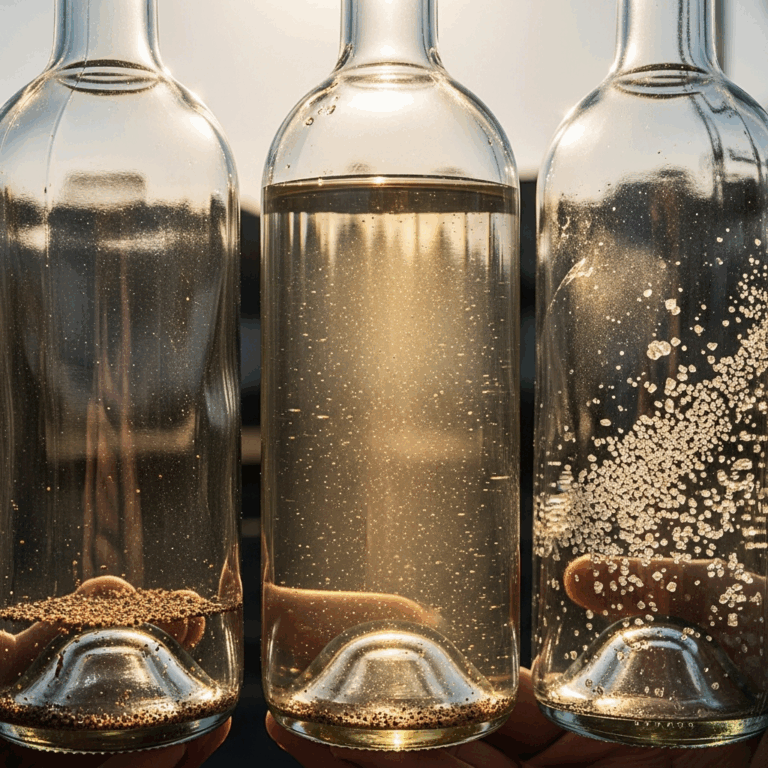 Homemade Wine Sediment in Bottle Normal or Problem