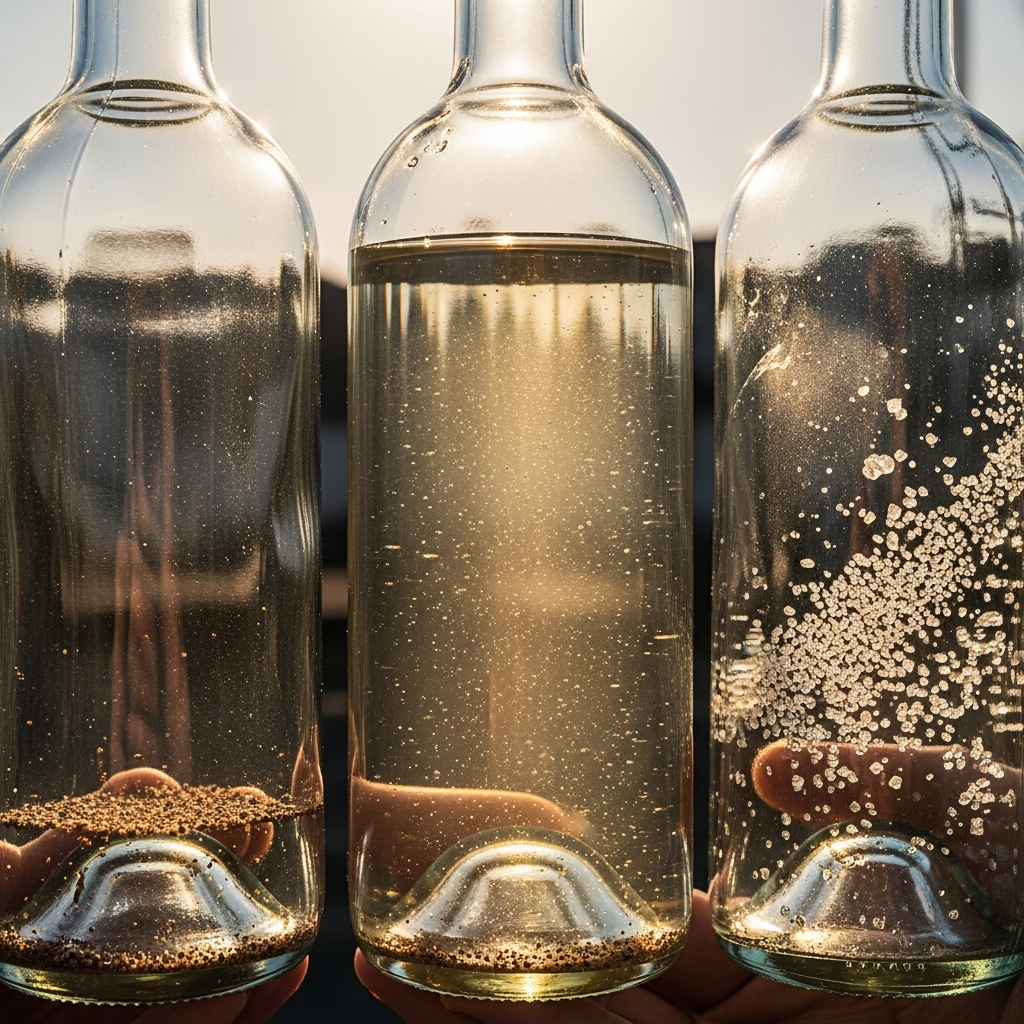 Homemade Wine Sediment in Bottle Normal or Problem